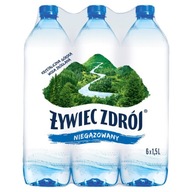 Żywiec Zdrój pramenitá nesýtená voda 6 x 1,5 l