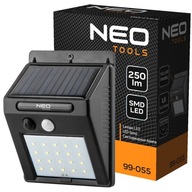 NEO SOLÁRNE NÁstenné svietidlo 20 SMD LED 250 LM SENZOR POHYBU 99-055