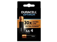 Optimálna batéria AA LR6 DURACELL (4 ks)