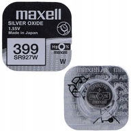 Strieborná batéria MAXELL SR 927 W 399 SR927W