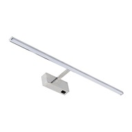 NÁSTENNÁ LAMPA S VYPÍNAČOM IP44 CHROME 55CM 12W MARTA