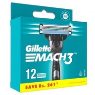 Gillette Mach 3 Náhradné kazety 12 kusov