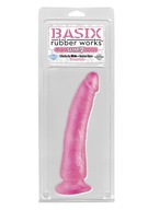 Realistické úzke dildo, PVC Pink Pipedream