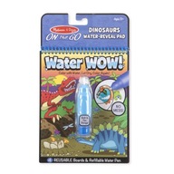 MELISSA DOUG WATER WOW VODNÁ Omaľovánka DINOSAURS