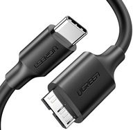 USB C - micro USB 3.0 KÁBEL pre 1m UGREEN disk