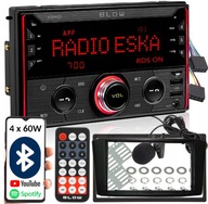 RÁDIO 2DIN BLUETOOTH TOYOTA AVENSIS 2003-2009