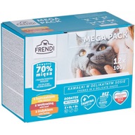 Frendi cat MEGA PACK mix príchutí vrecúška 12x100g