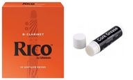 CLARINET REED Bb 2.0 RICO RCA1020 10KS + PRUG GREASE