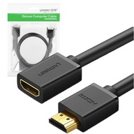 UZELENÝ KÁBEL DLHÝ ODOLNÝ PREDLŽOVACÍ KÁBEL HDMI 1.4 4K 60HZ 30AWG 2M