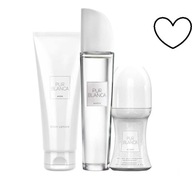 Avon Set Pur Blanca dámsky parfumový balzam Jemný kvetinový