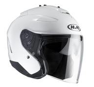 Motocyklová prilba HJC IS 33 II WHITE Open Face - XL