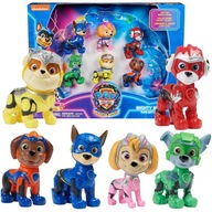 PAW PATROL MIGHTY MOVIE SADA 6 ŠTEŇAT DARČEKOVÉ BALENIE 3+ SPIN MASTER Figurky