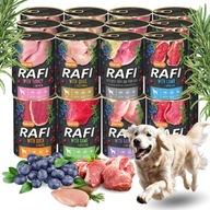 RAFI CLASSIC DOLINA NOTECI mokré krmivo pre psov MIX 8 príchutí 24x400g