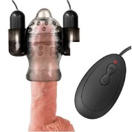 Masturbátor Penis Massager 2x Vibrátor 20fun PILOT