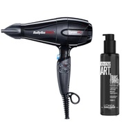 BaByliss PRO Caruso fén na vlasy BAB6970IE + Loreal Tecni.Art lotion 150 ml