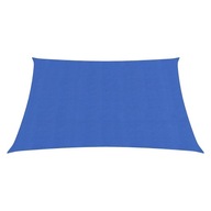 vidaXL Shade Sail 160 g/m² Modrá 2x2 m HDPE