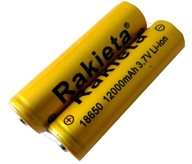 2x Batéria 18650 12000 mAh 3,7V LI-ION Rocket