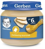 GERBER Dinner Jemné kuracie mäso po 6 mesiacoch 80g