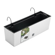 Kvetináč s háčikovou vložkou DRC600W White