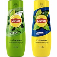 SODASTREAM sada sirupov Lipton Lemon + Green