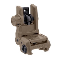 Sklopné zadné muške Magpul MBUS Gen. 3 Flat Dark Earth MAG1167