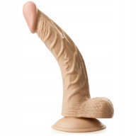 REALISTICKÉ DILDO SEX PENIS SILNÁ PRÍSAVKA 21cm