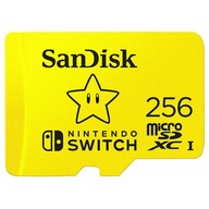 Pamäťová karta SanDisk 256 GB 100 MB Nintendo Switch