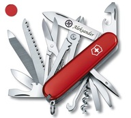 Victorinox 1.3773, vreckový nôž Handyman + gravírovanie na čepeli, 91 mm, 24 funkcií