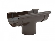 Odtokový lievik 125x90mm GAMRAT tmavohnedý