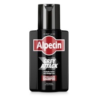 Alpecin Grey Attack - Farbiaci šampón s kofeínom pre mužov - 200 ml