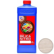 Nitro lazúra na drevo SOPUR 2l biela 20-012