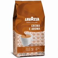 LAVAZZA CREMA E AROMA Zrnková káva 1KG INTENZITA 8/10 ARABICA ROBUSTA