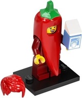 LEGO 71032 S22 Figurína Chilli kostýmový fanúšik