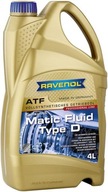 RAVENOL ATF MATIC KVAPALINA TYP D NISSAN 4L