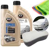 K2 Car Wash Set Active Foam Shampoo