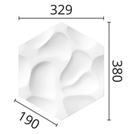 3D dekoračné panely na stenu 329 x 380 mm 6 ks