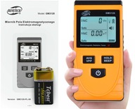 ELEKTROMAGNETICKÝ POĽNÝ METER VLN TESTER - 1999 V/m, 100uT - CE 5G ALARM