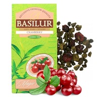 Basilur CRANBERRY zelený čaj BRUSNICE 100g