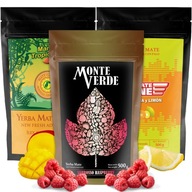 Yerba Mate Green Fruity Monte Verde Energy Set 3x500g 1,5kg