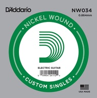 DAddario NW034 Nikel Wound jednoduchá struna