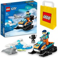 LEGO ARCTIC 60376 SNEŽNÝ SNEŽNÍK PRE PRIESKUMNÍKA + TULEŇ