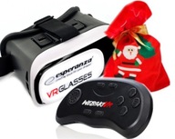 VIANOČNÝ SET OKULIARE VR OKULIARE + GAMEPAD PODLOŽKA