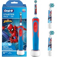 ELEKTRICKÁ ZUBNÁ KEFKA ORAL-B STARTER PACK SPIDER-MAN