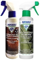 Nikwax Set Nubuk Velúr a gél na topánky 300 ml