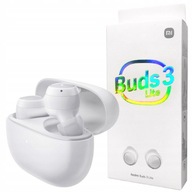 REDMI BUDS 3 LITE BEZDRÔTOVÉ SLÚCHADLÁ BIELA ​​- pracovný čas až 5 hodín