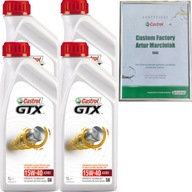 Castrol GTX 10W40 A3/B3 MB 229.1 VW 505.00/505.01 FIAT 9.55535 D2 4l