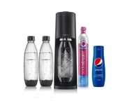 Súprava sifónu SodaStream Terra + 2 fľaše + sirup Pepsi