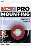 tesa PRO montážna páska 1,5m x 19mm transparentná 66965-00006-00