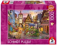 Schmidt PQ Puzzle 1000 Rothenburg ob der Tauber Bavorsko Nemecko