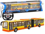 Diaľkovo ovládaný autobus oranžové svetlá 44 cm